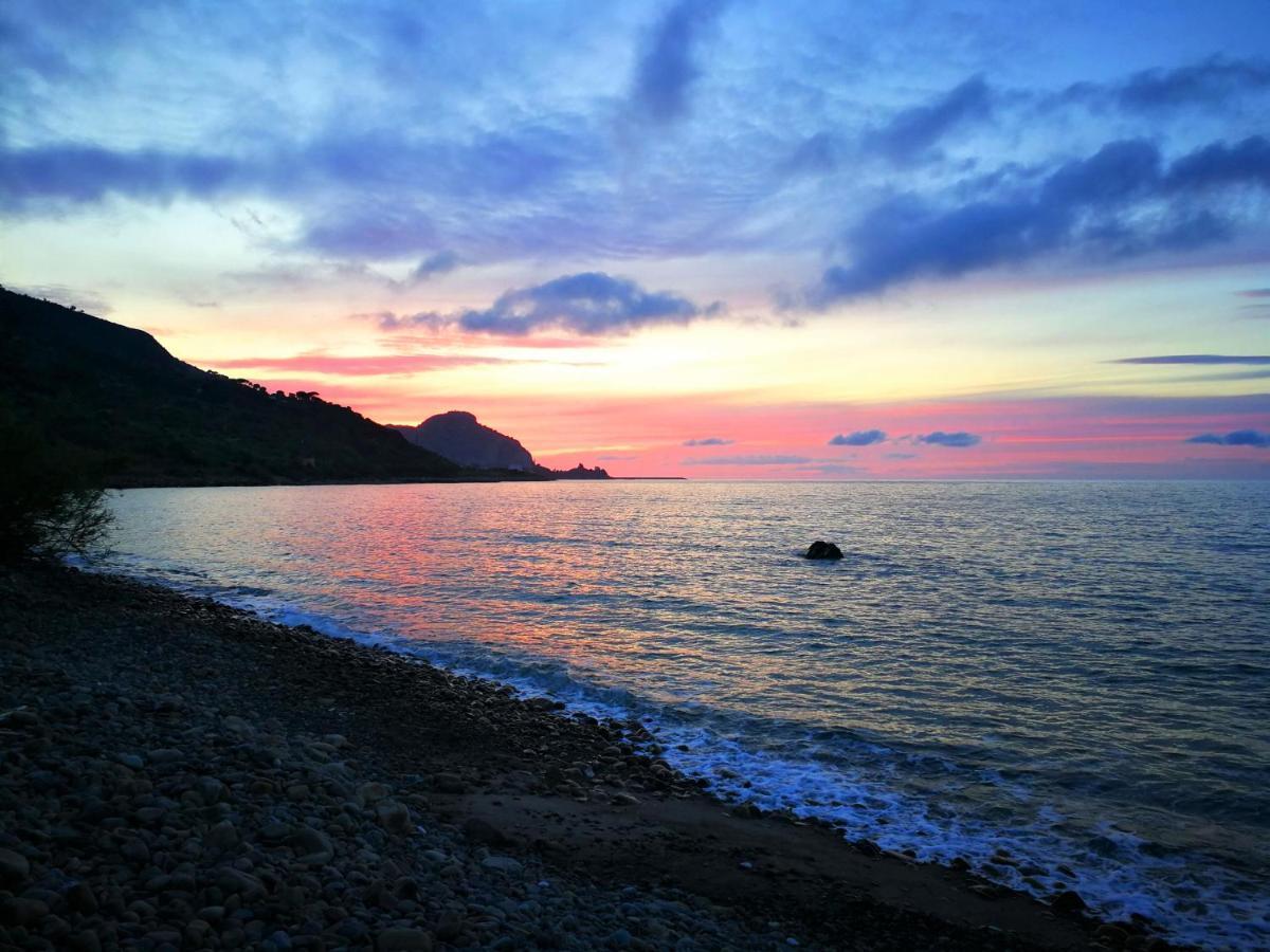 Villa La Plaja Cefalu Bagian luar foto